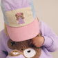 Huxbaby Orchid Furry Huxbear Sweatshirt