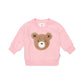 Huxbaby Blush Furry Huxbear Sweatshirt