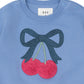 Huxbaby Cherry Bow Sweatshirt