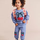 Huxbaby Cherry Bow Sweatshirt