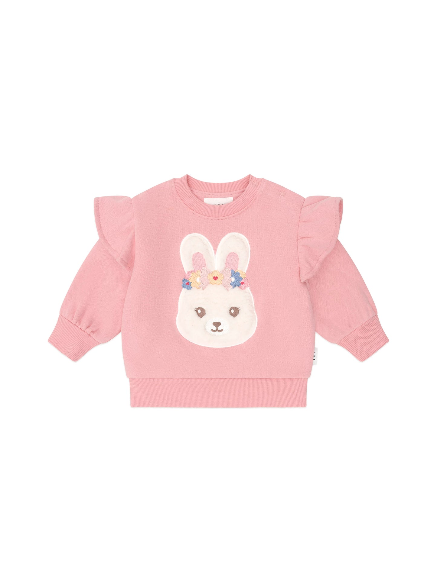 Huxbaby Flower Field Bunny Sweatshirt
