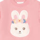 Huxbaby Flower Field Bunny Sweatshirt