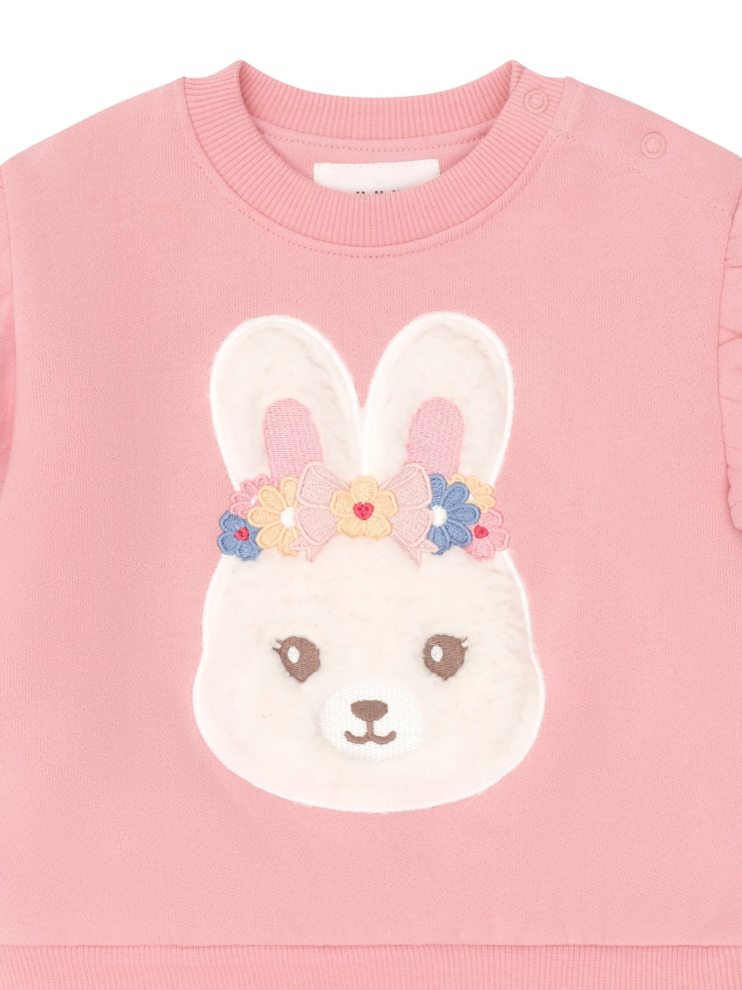 Huxbaby Flower Field Bunny Sweatshirt