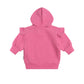 Huxbaby Zip Up Frill Hoodie Berry