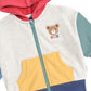 Huxbaby Huxbear Zip Up Hoodie Colour Block