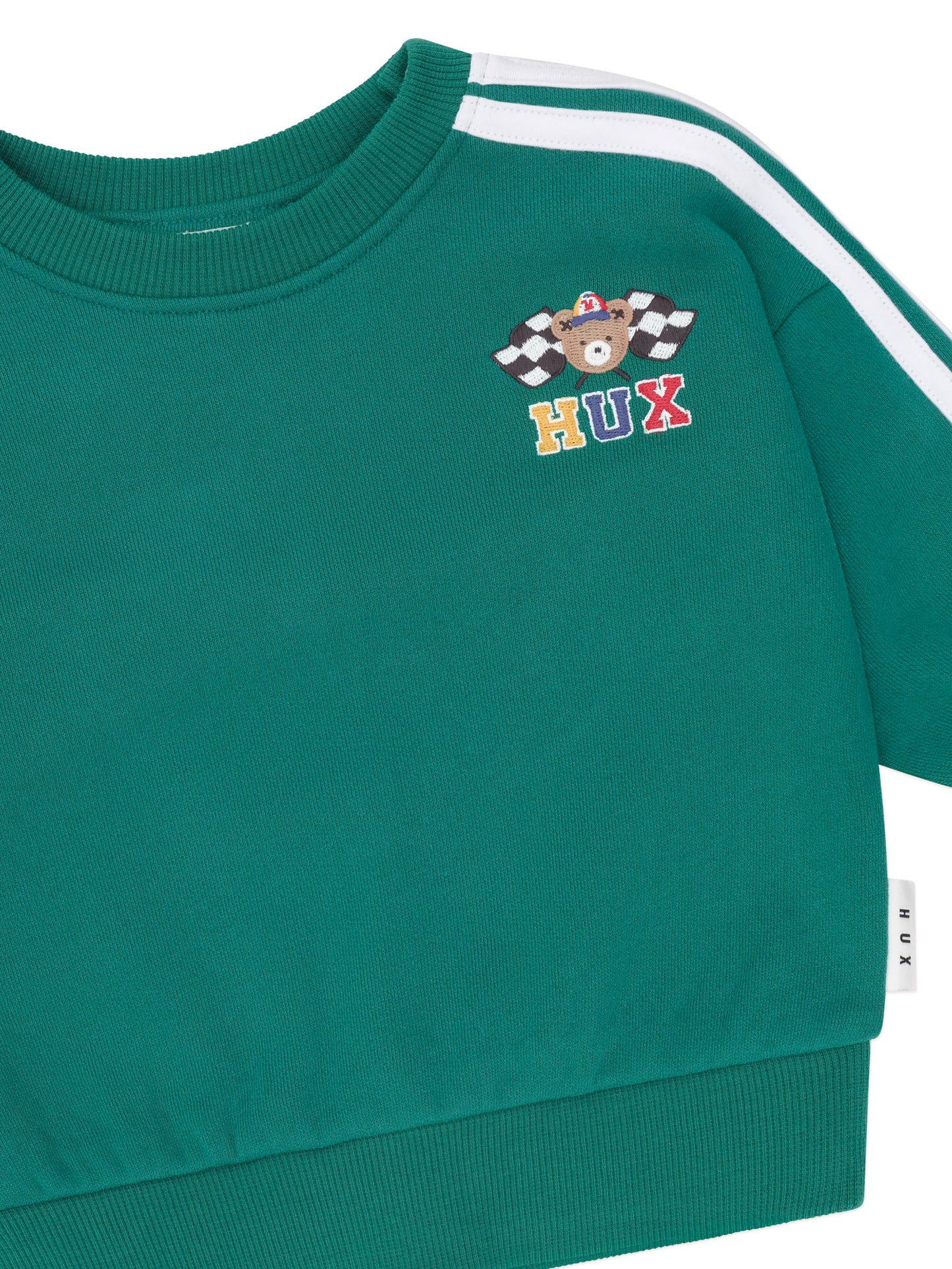 Huxbaby Racer Stripe Sweatshirt