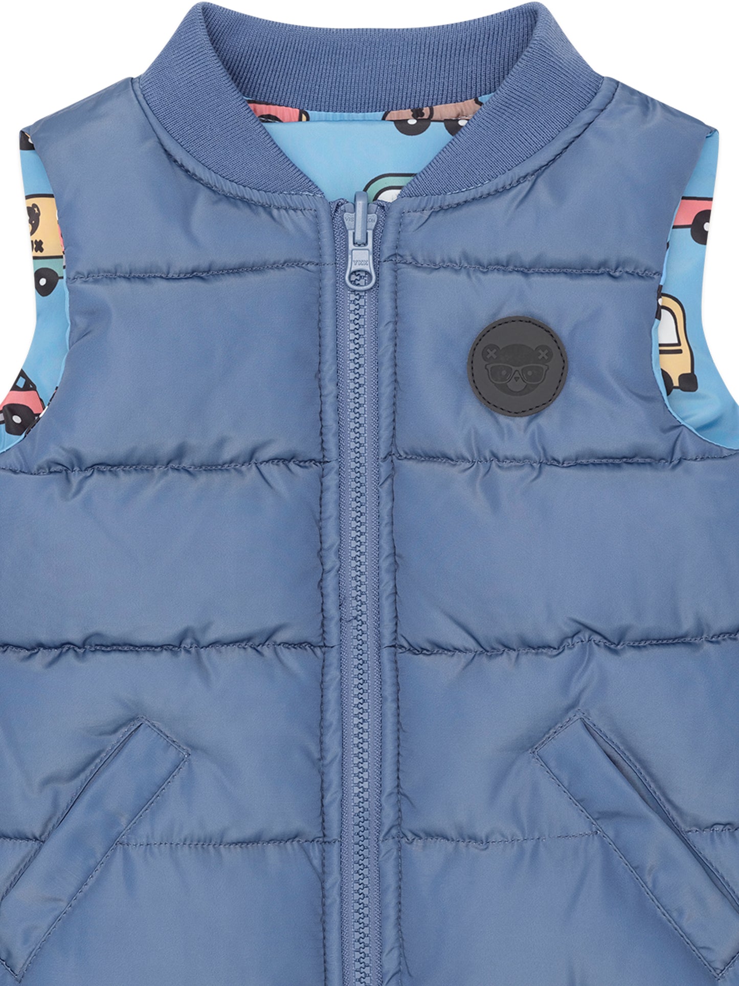 Huxbaby Huxmobile Reversible Puffer Vest