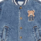 Huxbaby Dreamy Denim Bomber Jacket