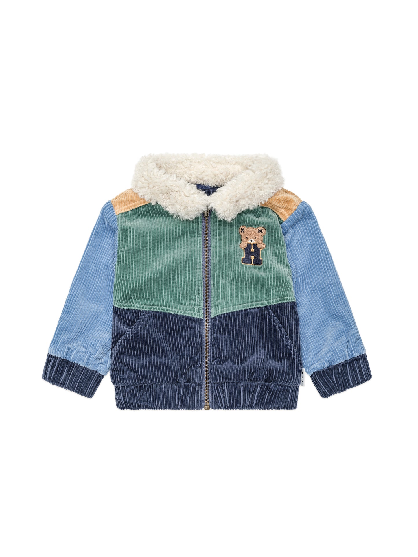 Huxbaby Midnight Colour Block Cord Jacket