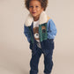 Huxbaby Midnight Colour Block Cord Jacket