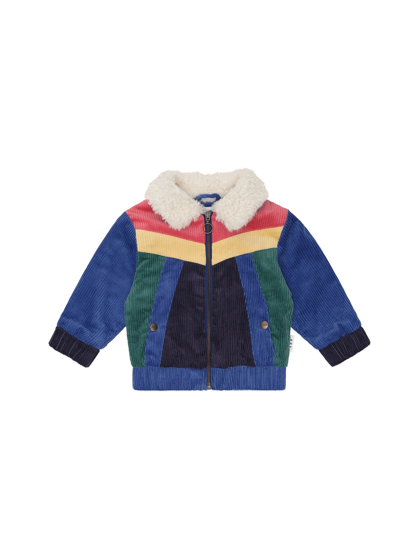 Huxbaby Colour Block Cord Jacket
