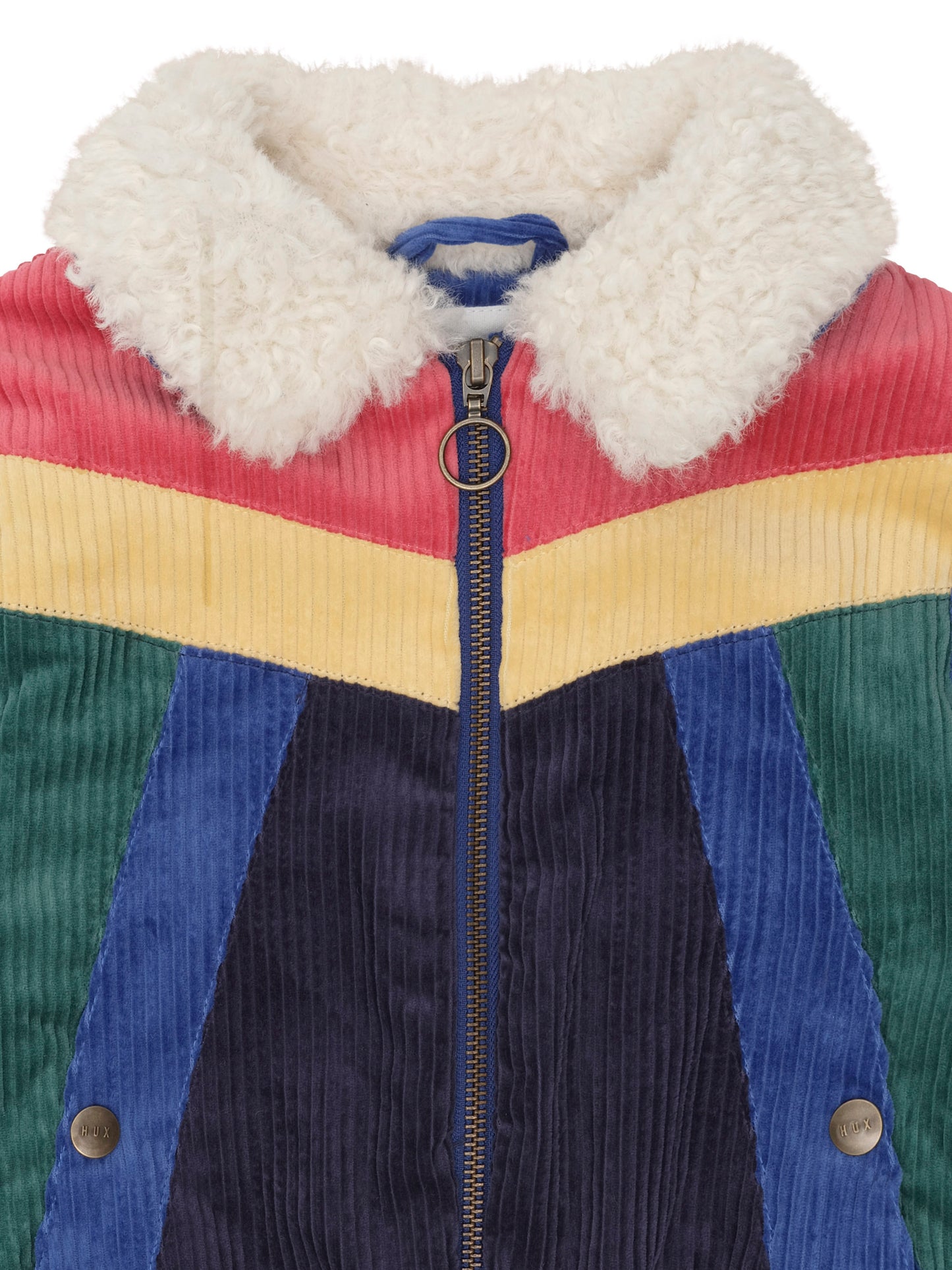 Huxbaby Colour Block Cord Jacket