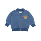 Huxbaby HuxBear Knit Denim Bomber Jacket