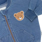 Huxbaby HuxBear Knit Denim Bomber Jacket