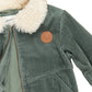 Huxbaby 80'S Cord Jacket  Light Spruce