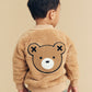 Huxbaby Teddy Bear Fur Jacket