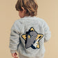 Huxbaby Dino Star Fur Jacket