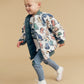 Huxbaby Dino Band Reversible Bomber