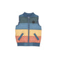 Huxbaby Smiley Rainbow Puffer Vest