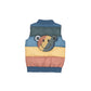 Huxbaby Smiley Rainbow Puffer Vest