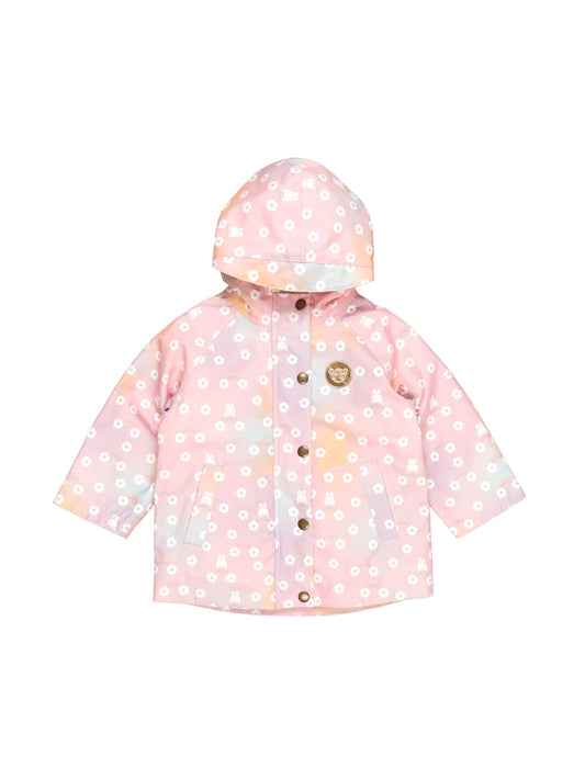 Huxbaby Rainbow Bunny Raincoat