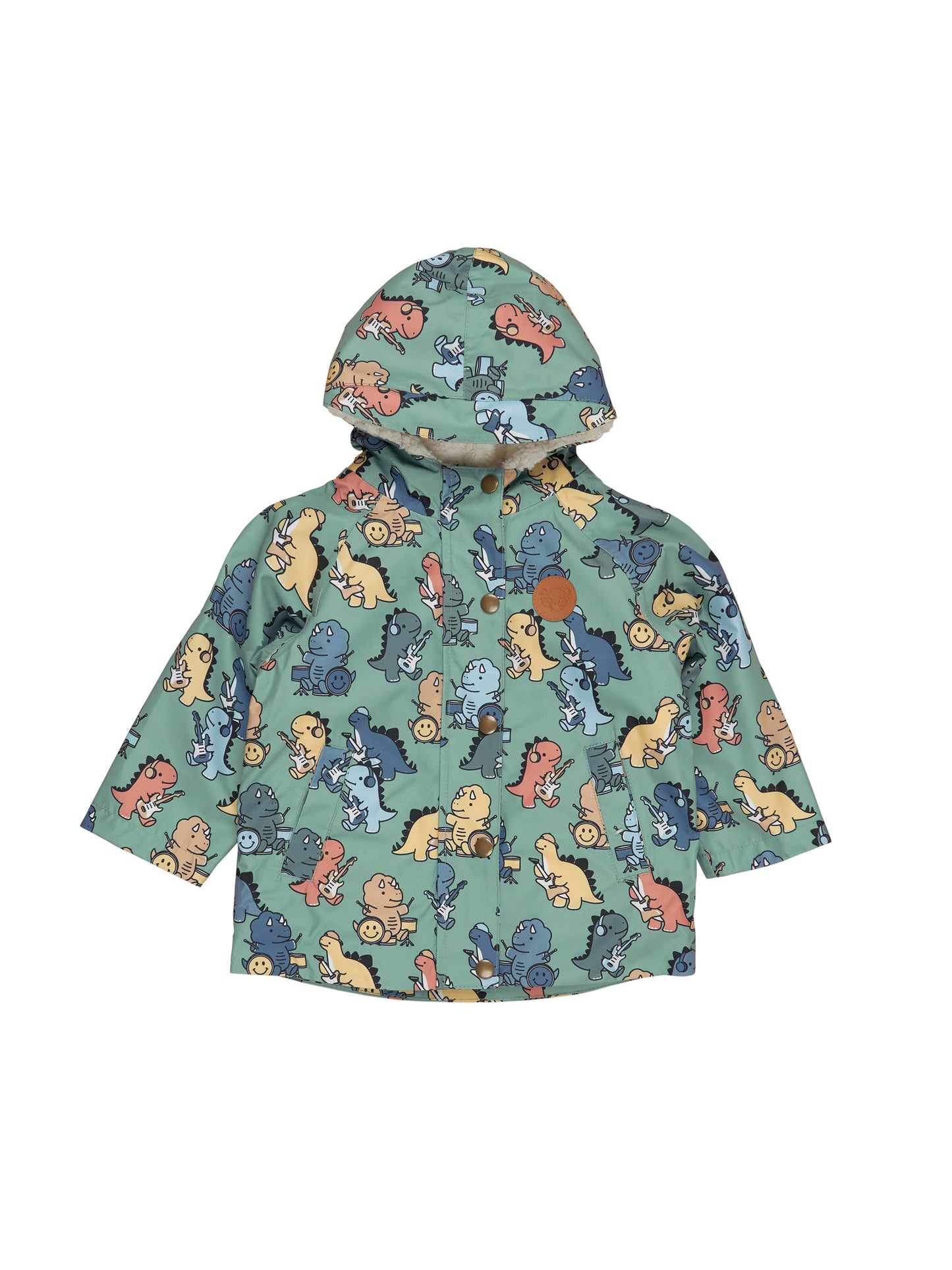 Huxbaby Dino Band Raincoat