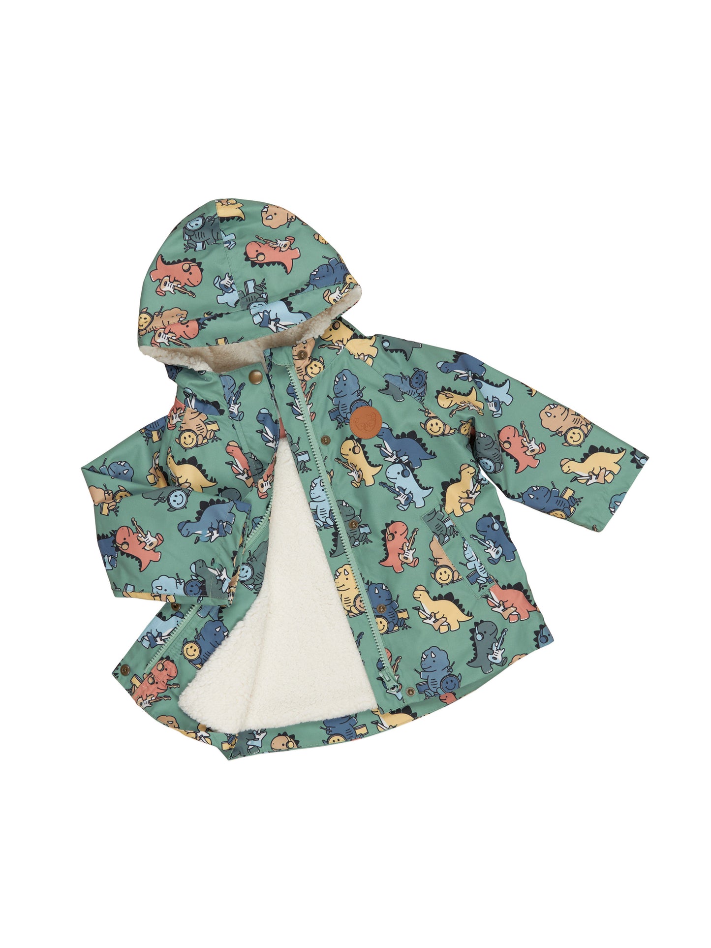 Huxbaby Dino Band Raincoat