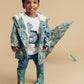 Huxbaby Dino Band Raincoat