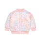 Huxbaby Rainbow Reversible Bomber Rosebud