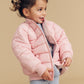 Huxbaby Rainbow Reversible Bomber Rosebud