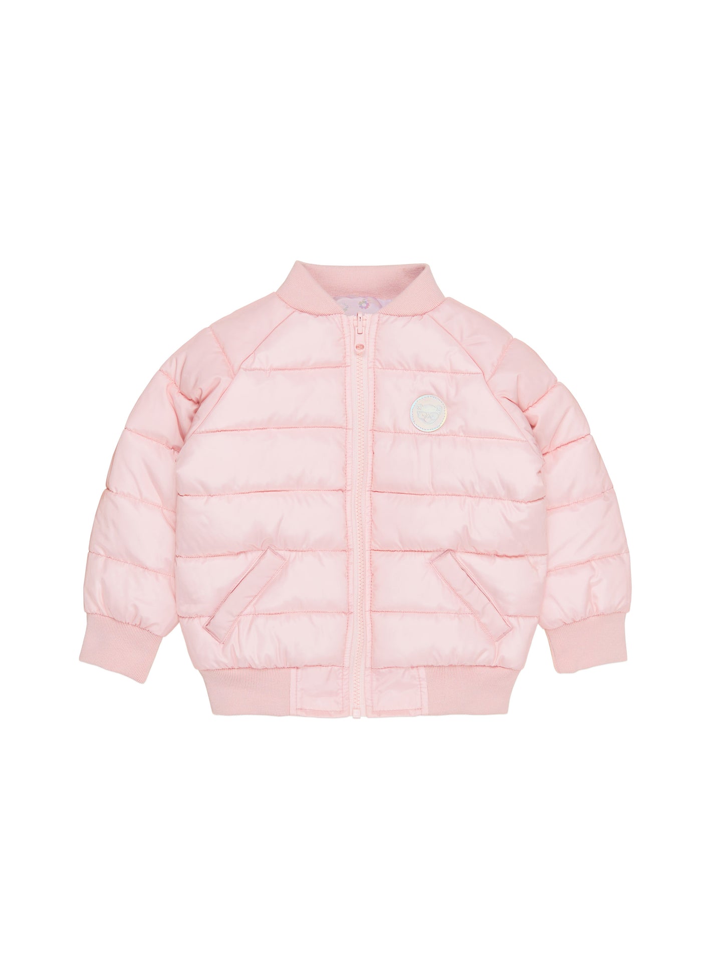 Huxbaby Rainbow Reversible Bomber Rosebud