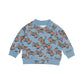 Huxbaby Dino Dog Bomber Mountain Blue