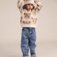 Huxbaby Ecru Huxbear Knit Jumper