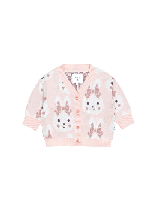 Huxbaby Bunny Love Boxy Cardi