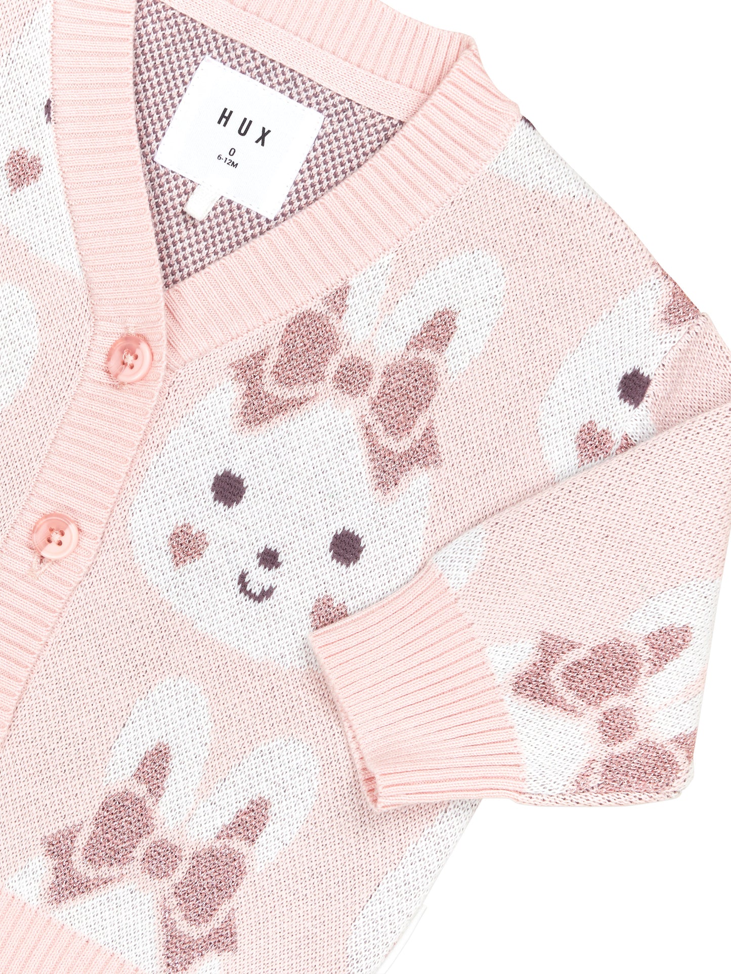 Huxbaby Bunny Love Boxy Cardi