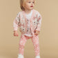 Huxbaby Bunny Love Boxy Cardi