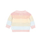 Huxbaby Soft Rainbow Boxy Cardi