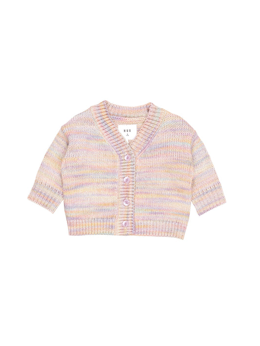 Huxbaby Rainbow Boxy Cardi