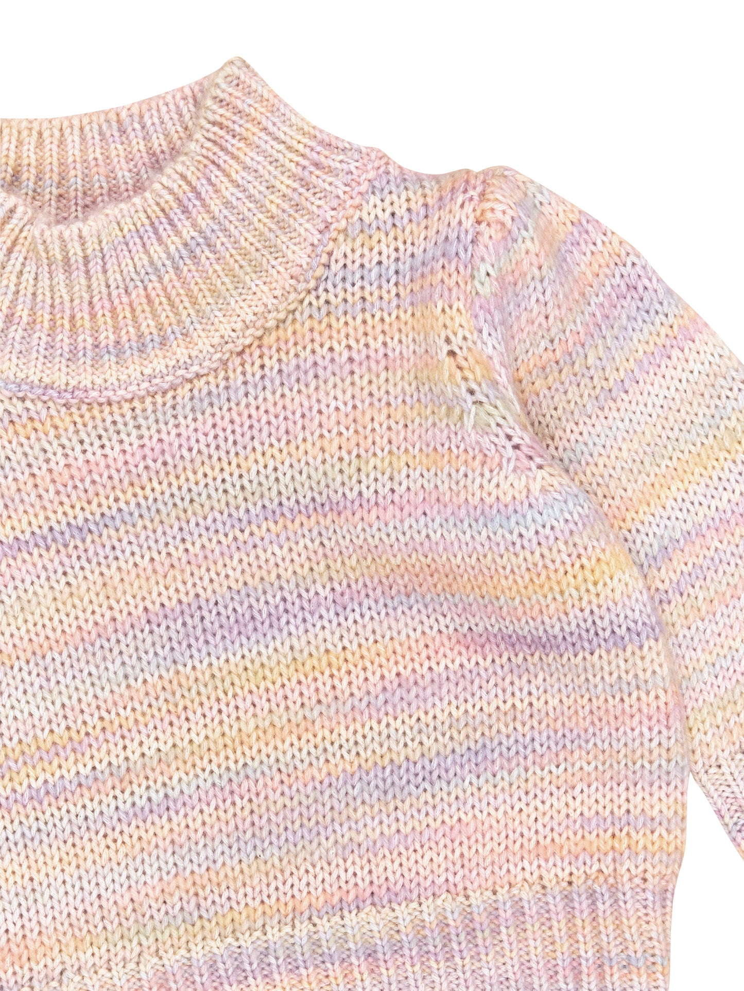 Huxbaby Rainbow Knit Puff Jumper