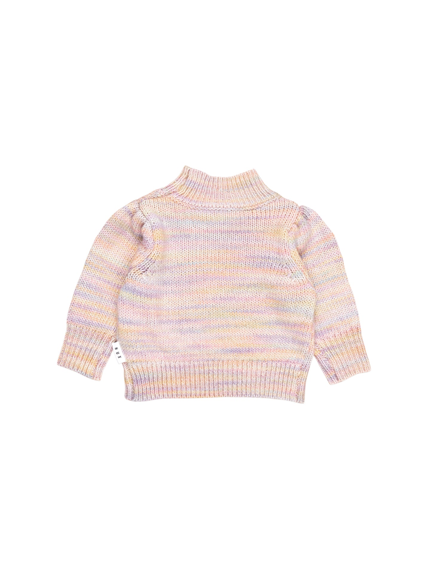 Huxbaby Rainbow Knit Puff Jumper