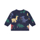 Huxbaby Camping Dino Knit Pullover