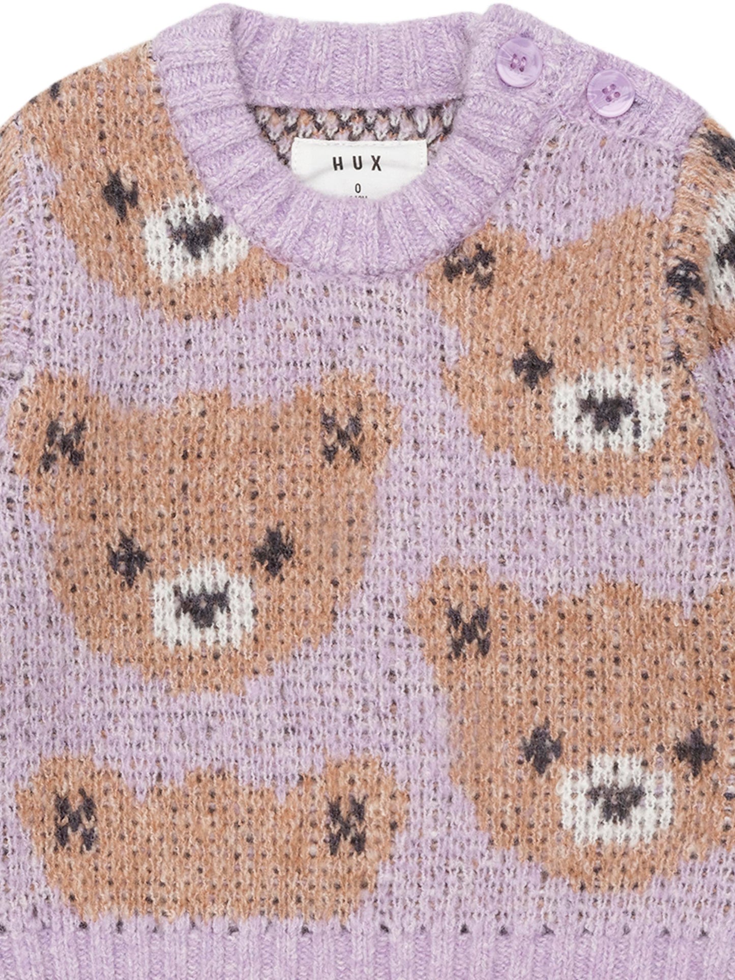 Huxbaby Orchid Huxbear Knit Jumper