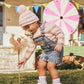 Huxbaby Rainbow Puff Jumper