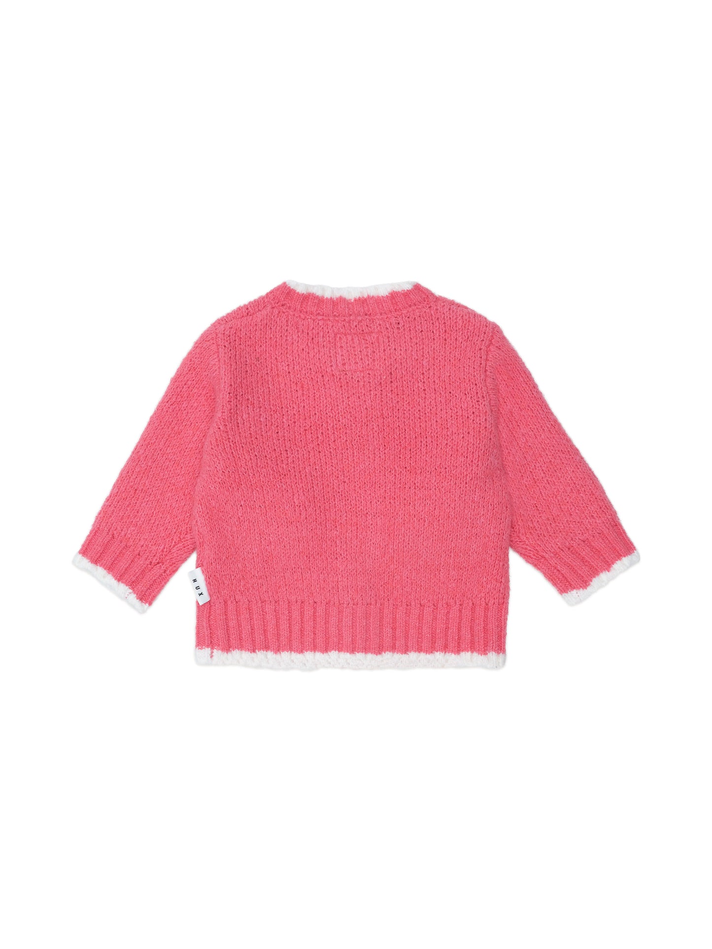 Huxbaby Crochet Bow Cardi