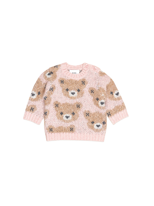 Huxbaby Rosebud Huxbear Knit Jumper