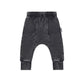 Huxbaby Washed Black Drop Crotch Pant