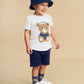 Huxbaby Chino Short Navy