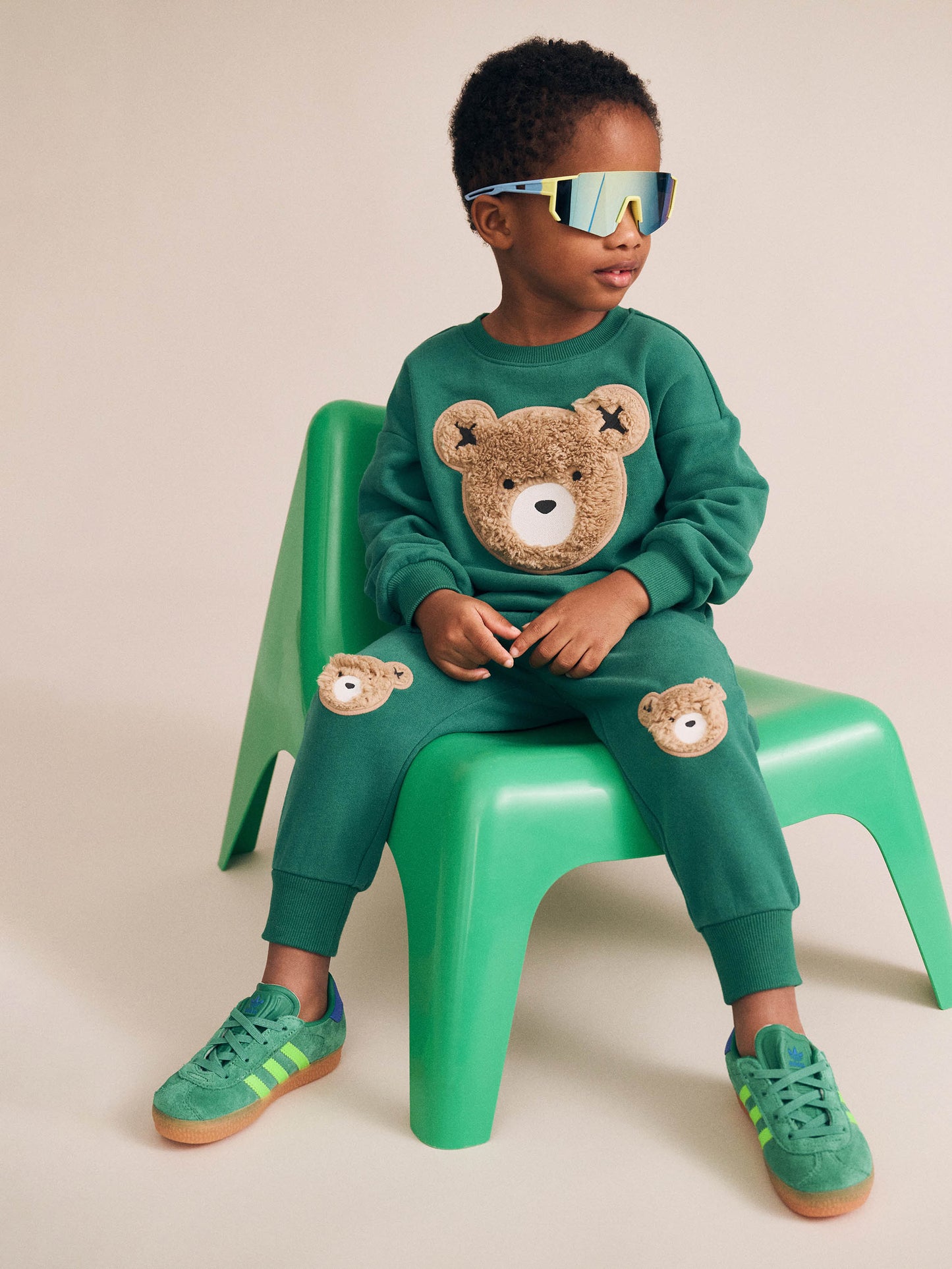 Huxbaby Furry Huxbear Emerald Trackpant