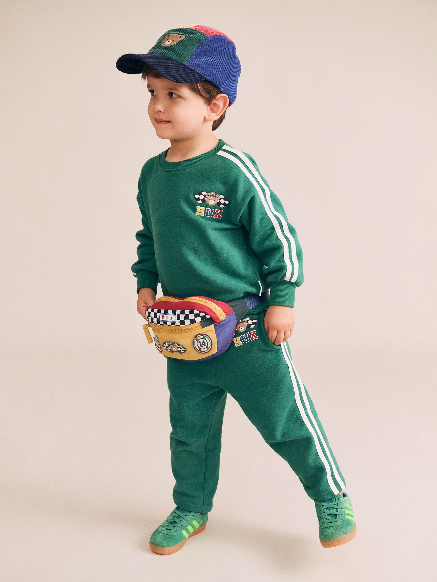Huxbaby Racer Stripe Trackpant