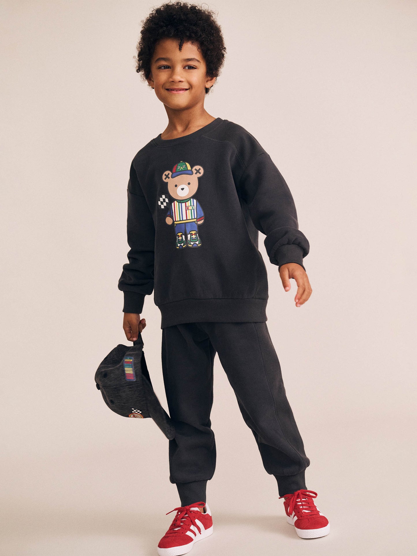 Huxbaby Soft Black Trackpant